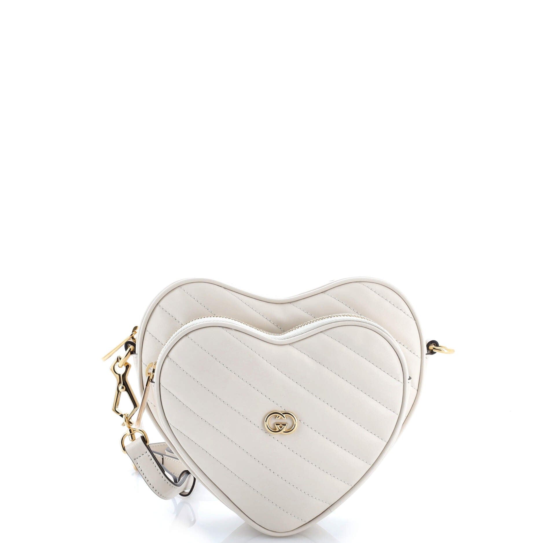 Gucci Interlocking G Heart Shoulder Bag Size ONE SIZE - 1 Thumbnail