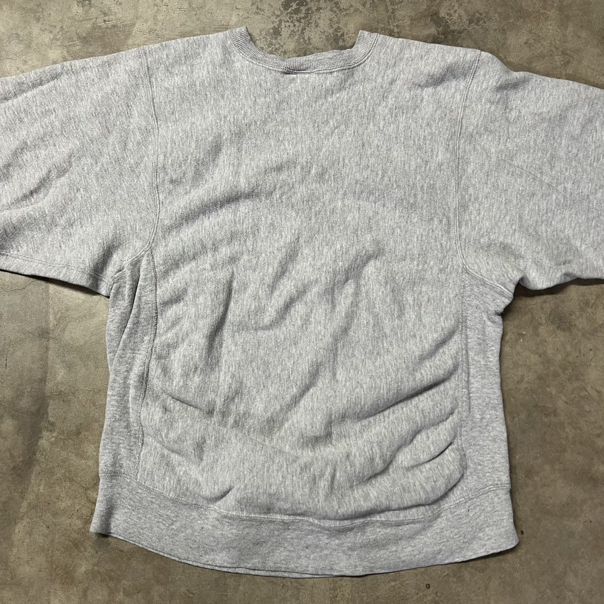 Vintage Vintage 90’s U.S. NAVY 🇺🇸 Reverse-Weave Crewneck Sweater Size US XL / EU 56 / 4 - 7 Thumbnail