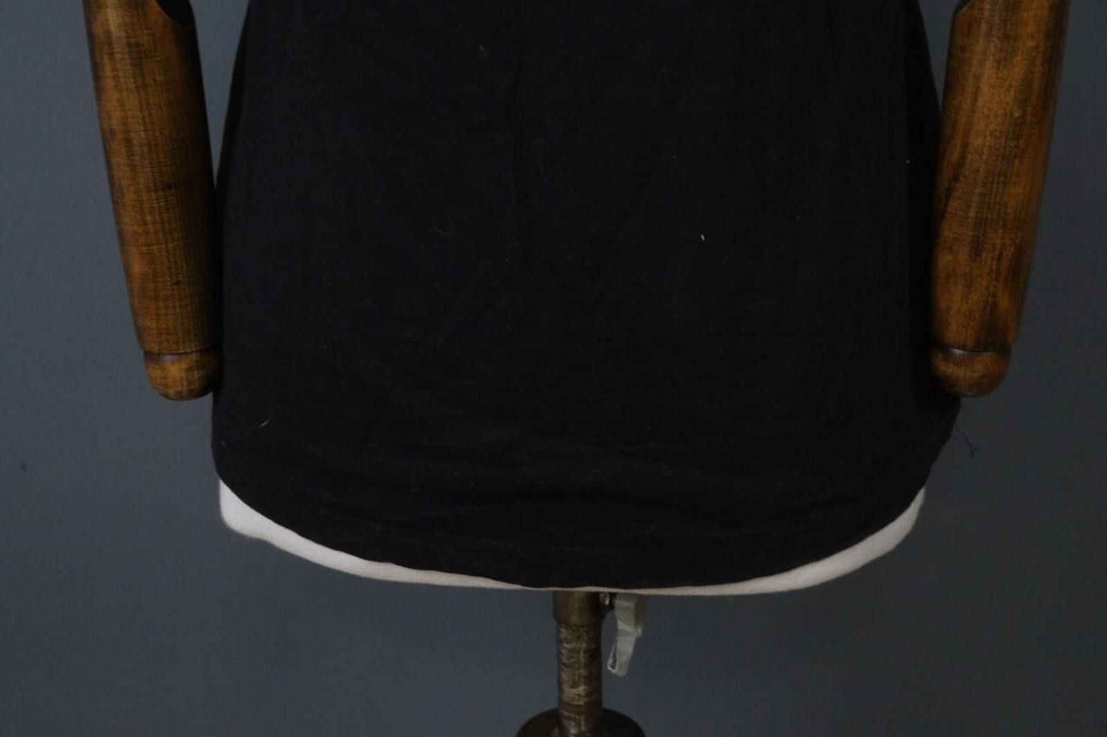 Designer ME+EM Black Cotton Crew Neck Puff Sleeve Blouse Top Size 6 Size M / US 6-8 / IT 42-44 - 9 Thumbnail