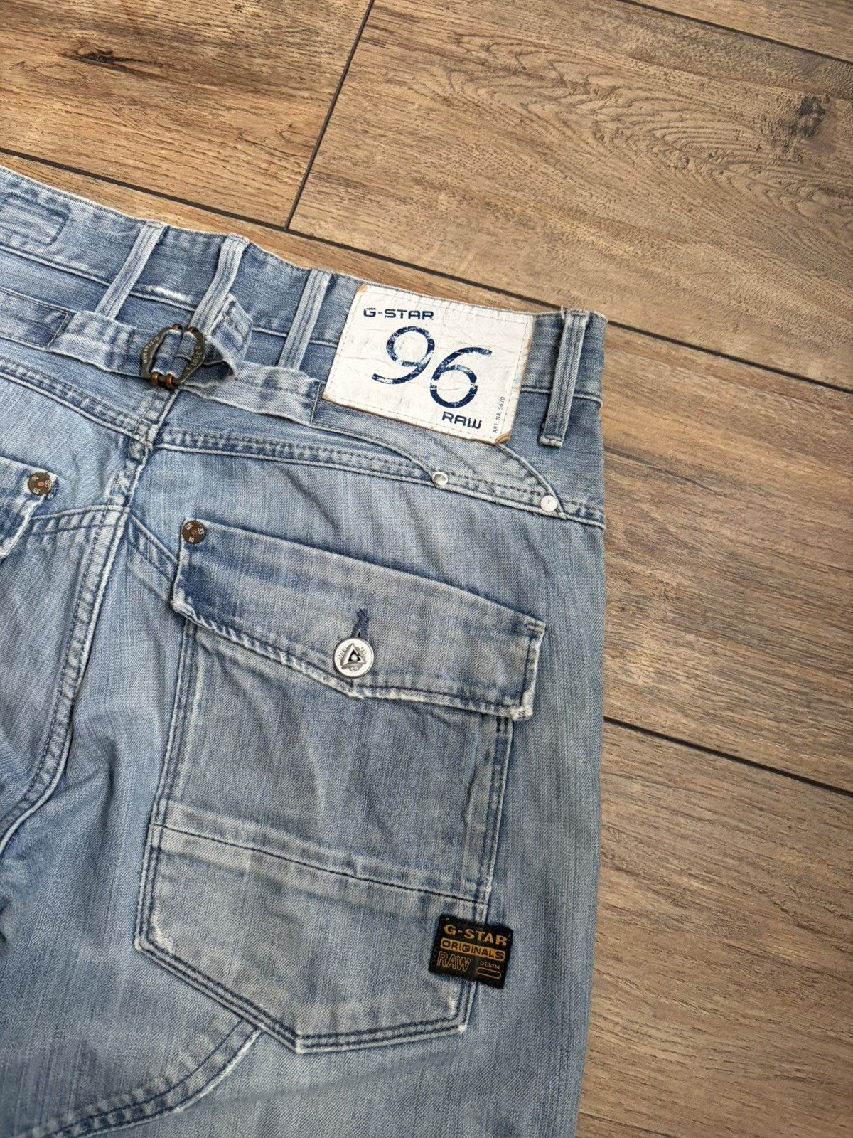 G-Star Vintage G-star Raw Denim Pants Size US 30 / EU 46 - 8 Thumbnail