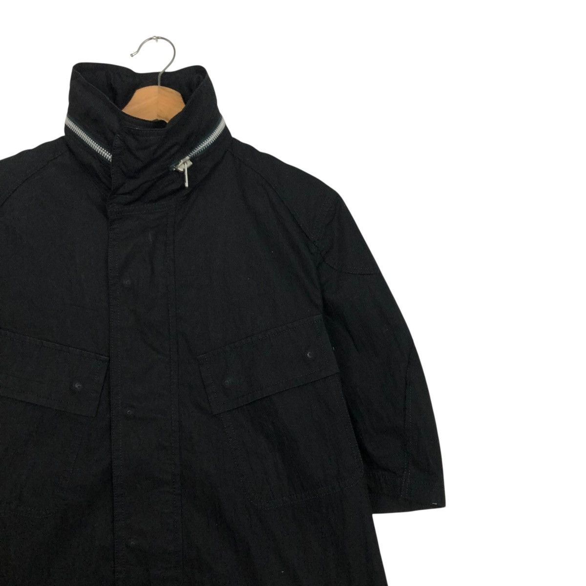 Yohji Yamamoto 🔥VINTAGE LONG JACKET CHORE DUCK CANVAS Y’S YOHJI YAMAMOTO Size M / US 6-8 / IT 42-44 - 8 Thumbnail