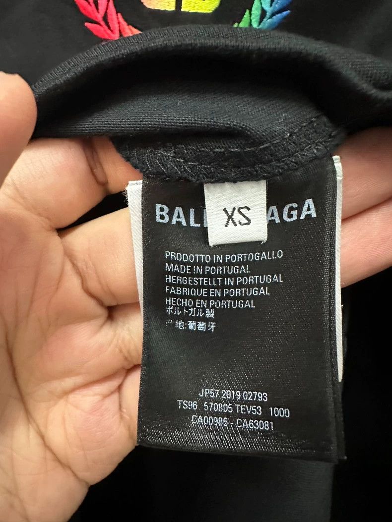 Balenciaga Balenciaga Rainbow wheat ear short sleeve Size US XS / EU 42 / 0 - 5 Thumbnail