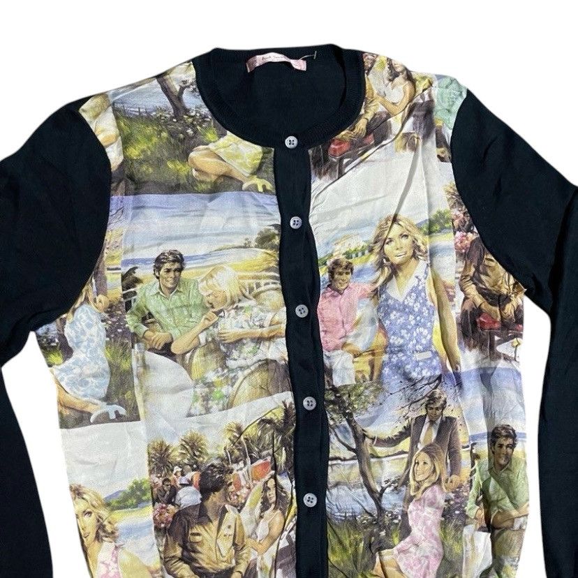Paul Smith Paul Smith Graphic Cardigan Knitted Size S / US 4 / IT 40 - 3 Thumbnail