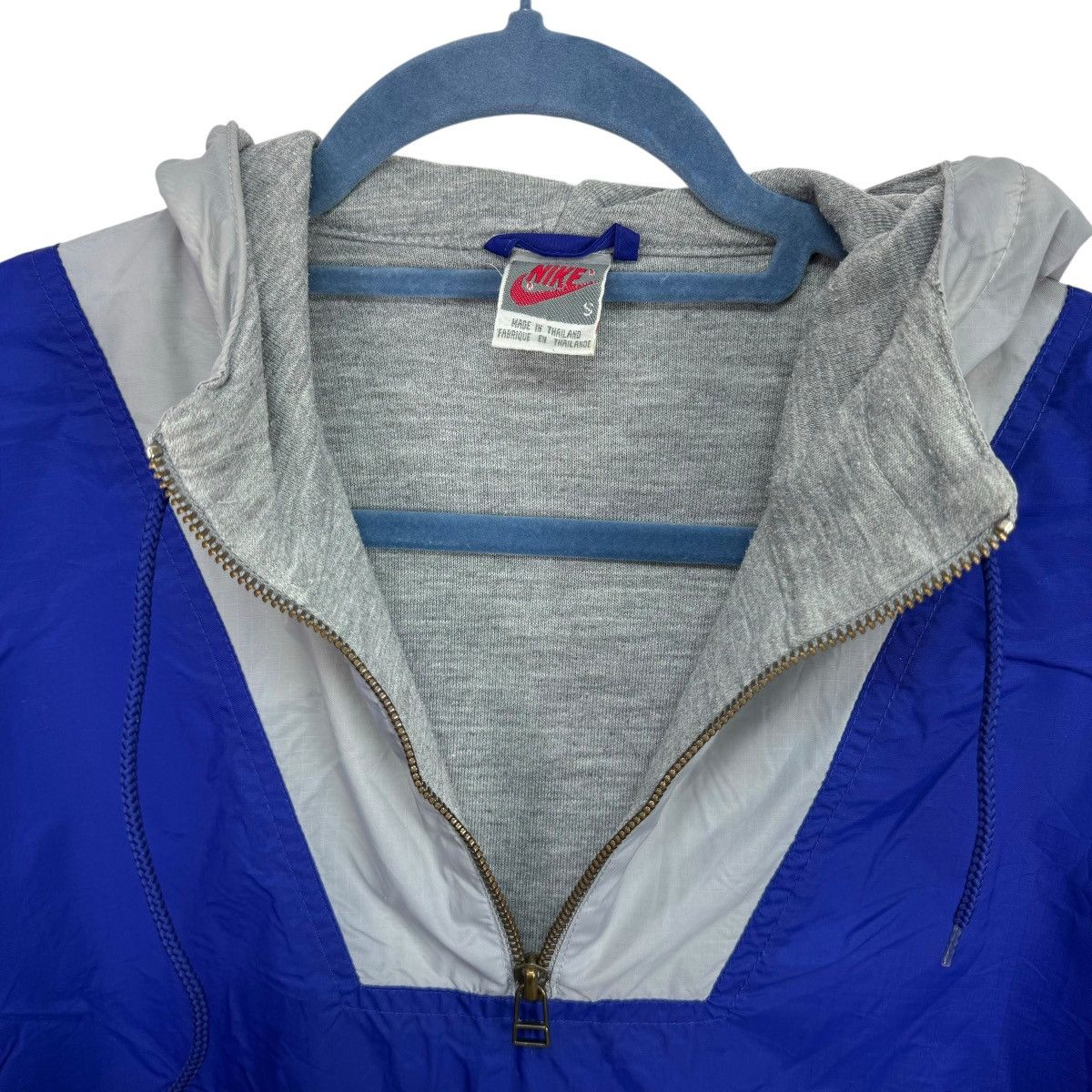 Nike Vintage 90s nike USA track zip jacket y2k hooded windbreaker Size US S / EU 44-46 / 1 - 7 Thumbnail
