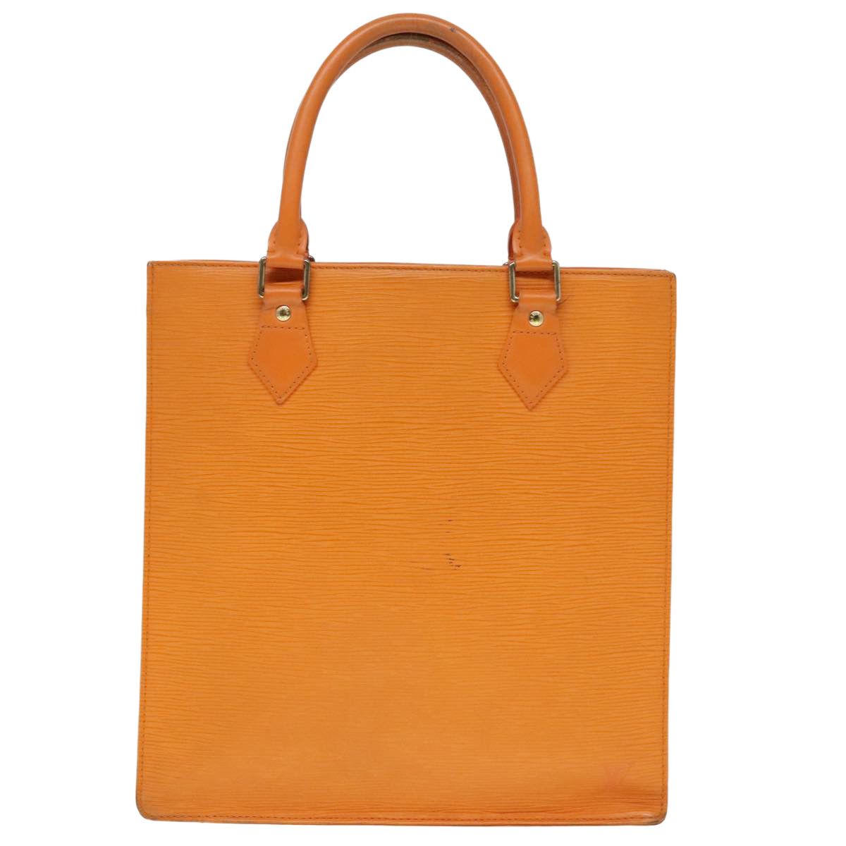 Louis Vuitton Sac Plat Orange Leather Tote Bag (Pre-Owned) Size ONE SIZE - 1 Thumbnail