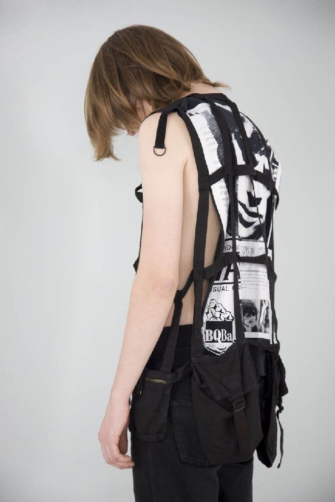 Raf Simons SS03 Consumed cargo vest Size US L / EU 52-54 / 3 - 14 Thumbnail