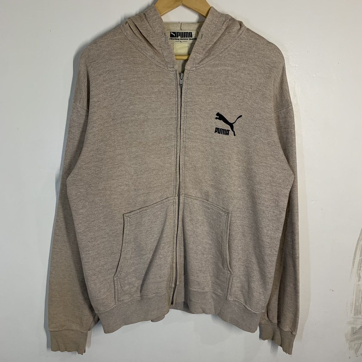 Puma × Vintage Vintage Puma Zipped Hoodie Size US L / EU 52-54 / 3 - 2 Thumbnail