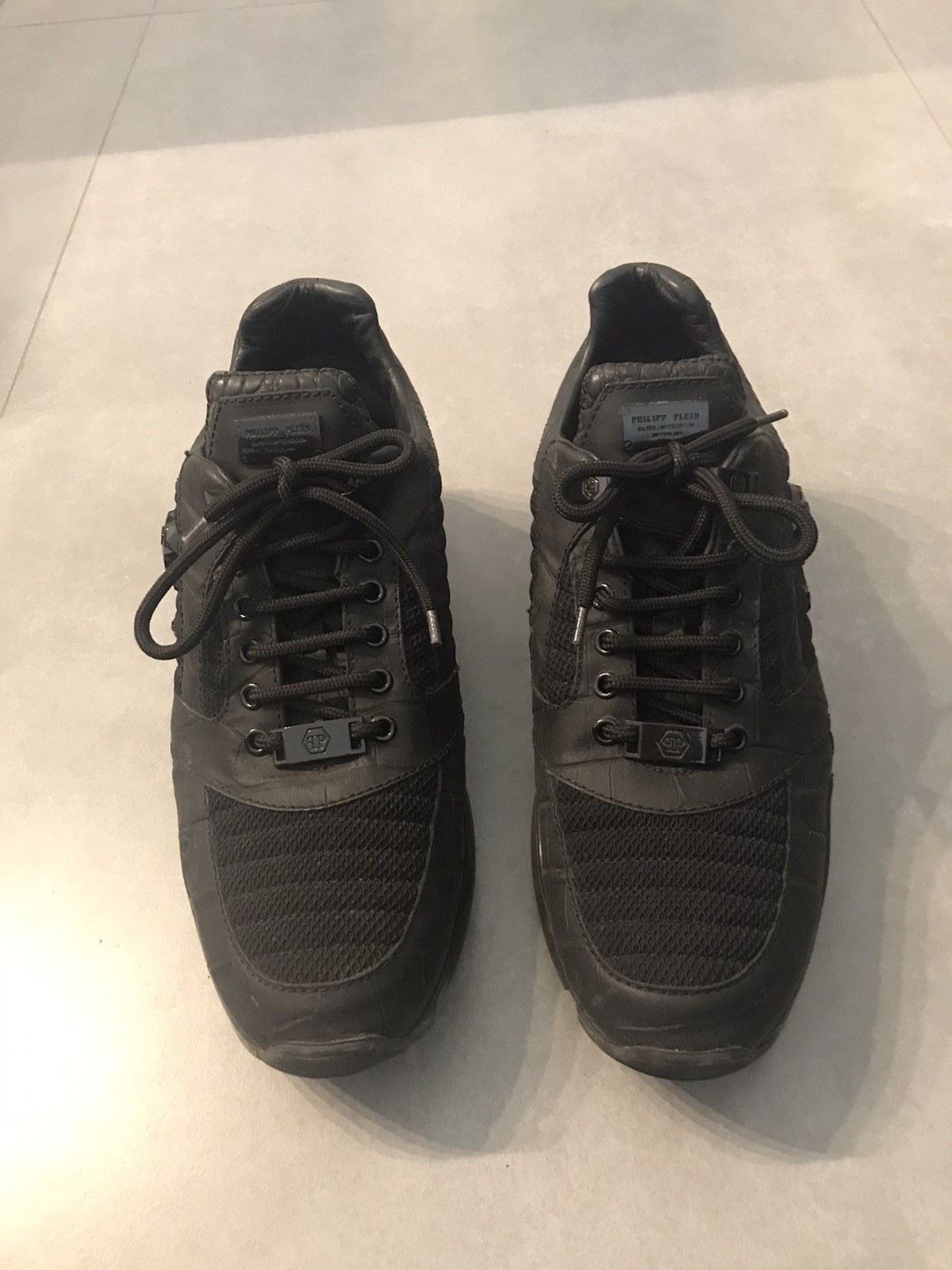 Philipp Plein Philipp Plein black sneakers Size US 11 / EU 44 - 2 Thumbnail