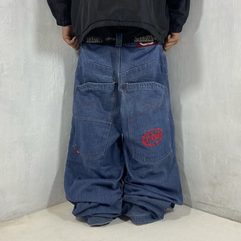 Ecko Unltd. Ecko Unltd. Big Pocket Baggy Y2K Denim Pants Size US 32 / EU 48 - 1 Thumbnail