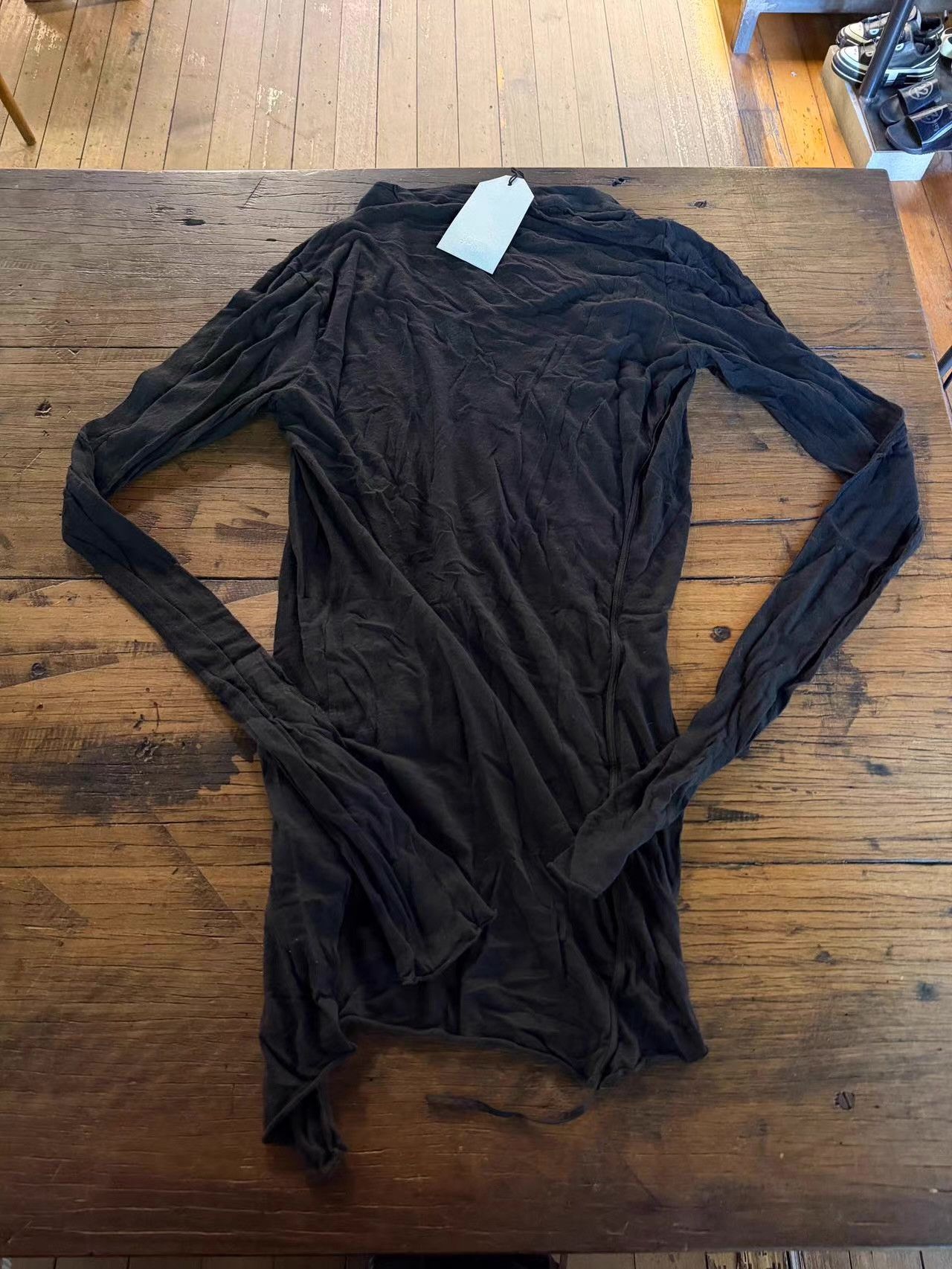Lost & Found Ria Dunn LOST&FOUND 2012 Black Diagonal‑Button Cardigan Ｑ25 Size US XXS / EU 40 - 2 Thumbnail