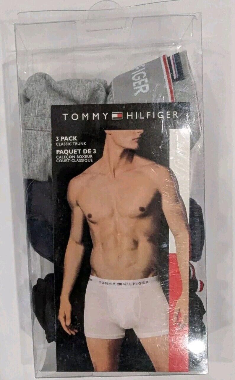 Tommy Hilfiger 3 Pack TOMMY HILFIGER STRETCH COTTON BOXER BRIEFS MSRP $42 Size ONE SIZE - 4 Thumbnail