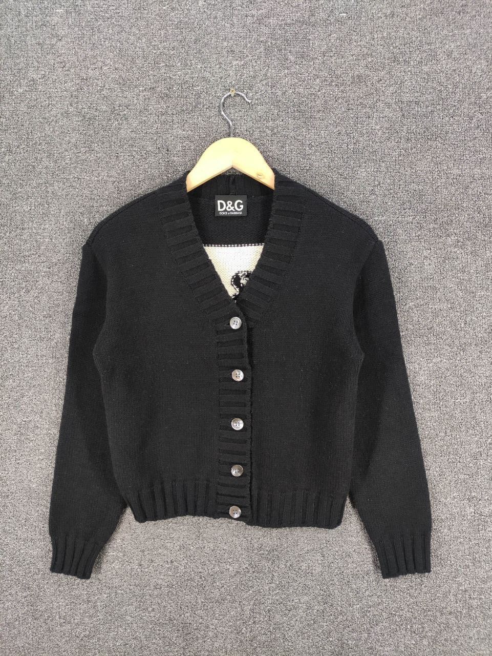 Dolce & Gabbana Dolce & Gabbana Spell Out Knit Jacket Size S / US 4 / IT 40 - 2 Thumbnail