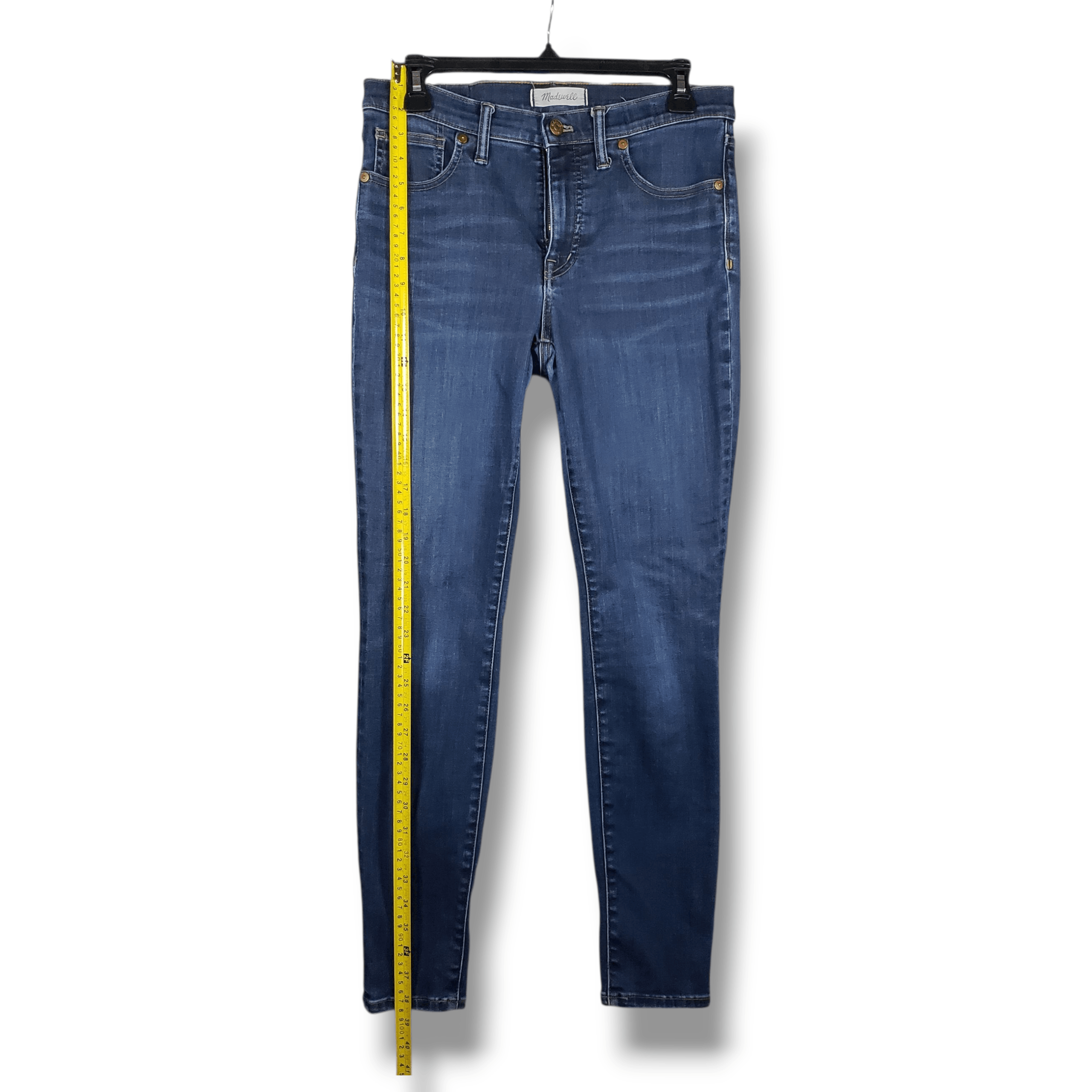 Madewell Madewell 28" High-Rise Skinny Jeans Classic Denim Y2K Size 28" / US 6 / IT 42 - 5 Thumbnail