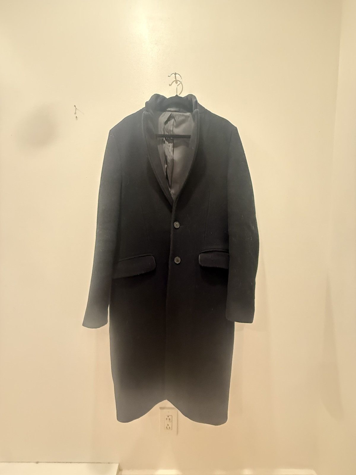 Other Ecole De pensee - jacket 54 (L-xl) - black long coat Size US L / EU 52-54 / 3 - 1 Thumbnail