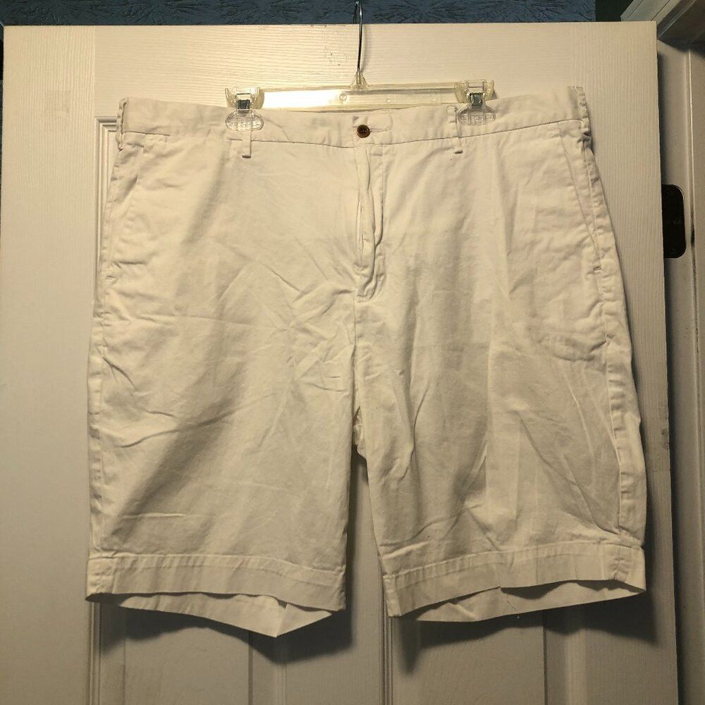 Polo Ralph Lauren polo Ralph Lauren men's white cotton casual shorts size: 40 Size US 40 / EU 56 - 1 Thumbnail