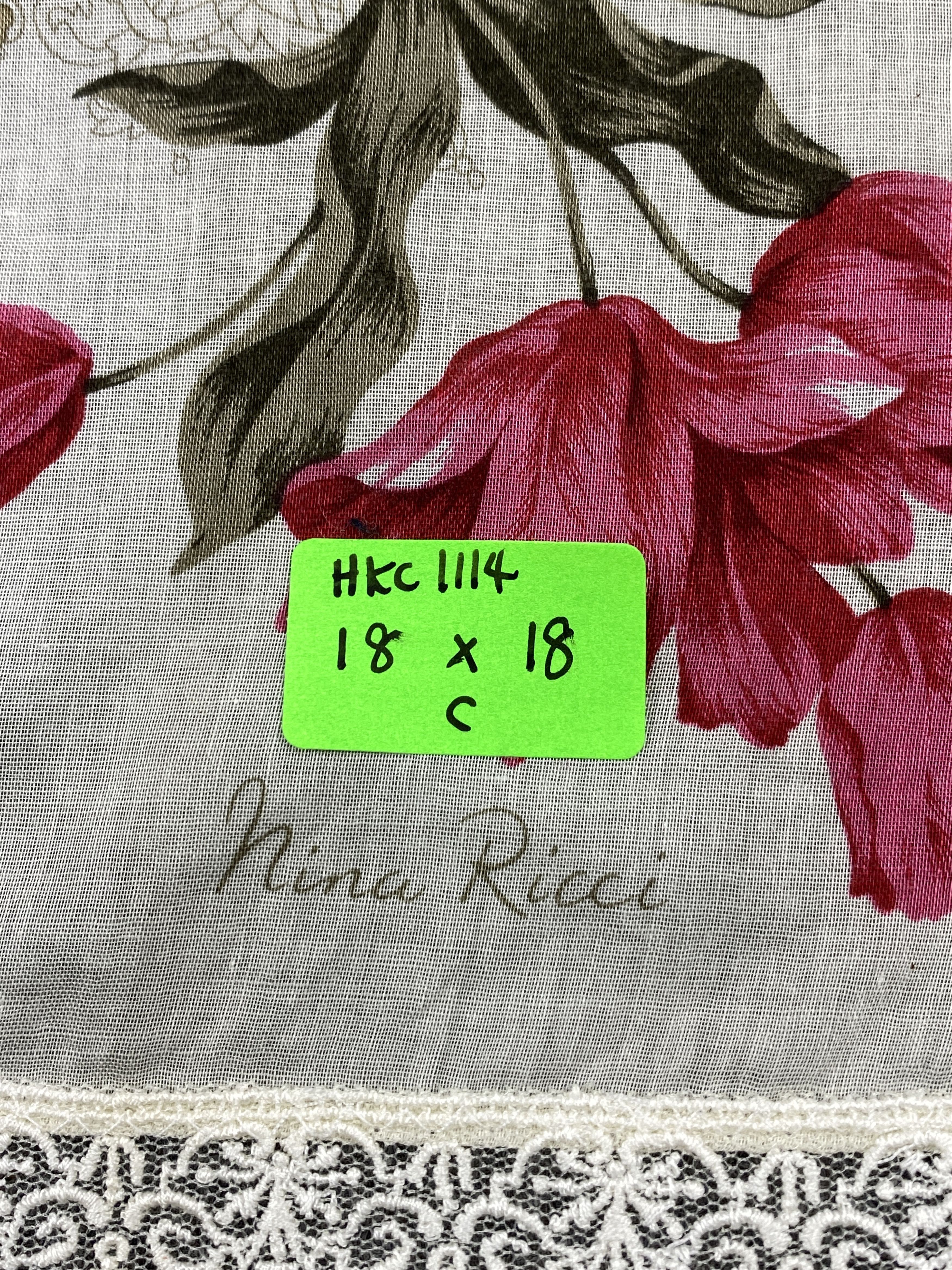 Other Vintage Nina Ricci Handkerchief / Neckerchief HKC1114 Size ONE SIZE - 11 Thumbnail