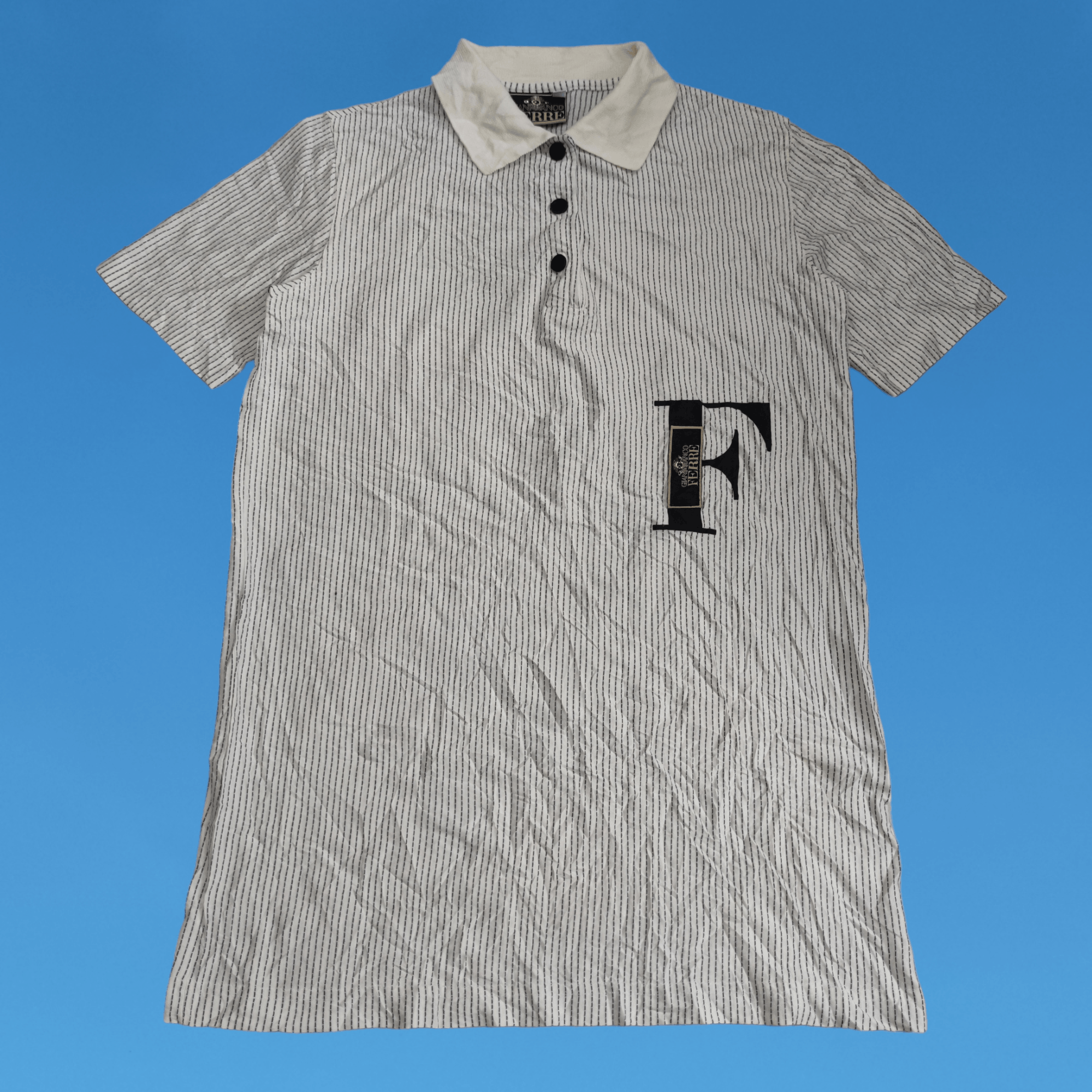 Gianfranco Ferre Vintage Gianfranco Ferre x Mizuno Polo Shirt Size XS / US 0-2 / IT 36-38 - 1 Thumbnail