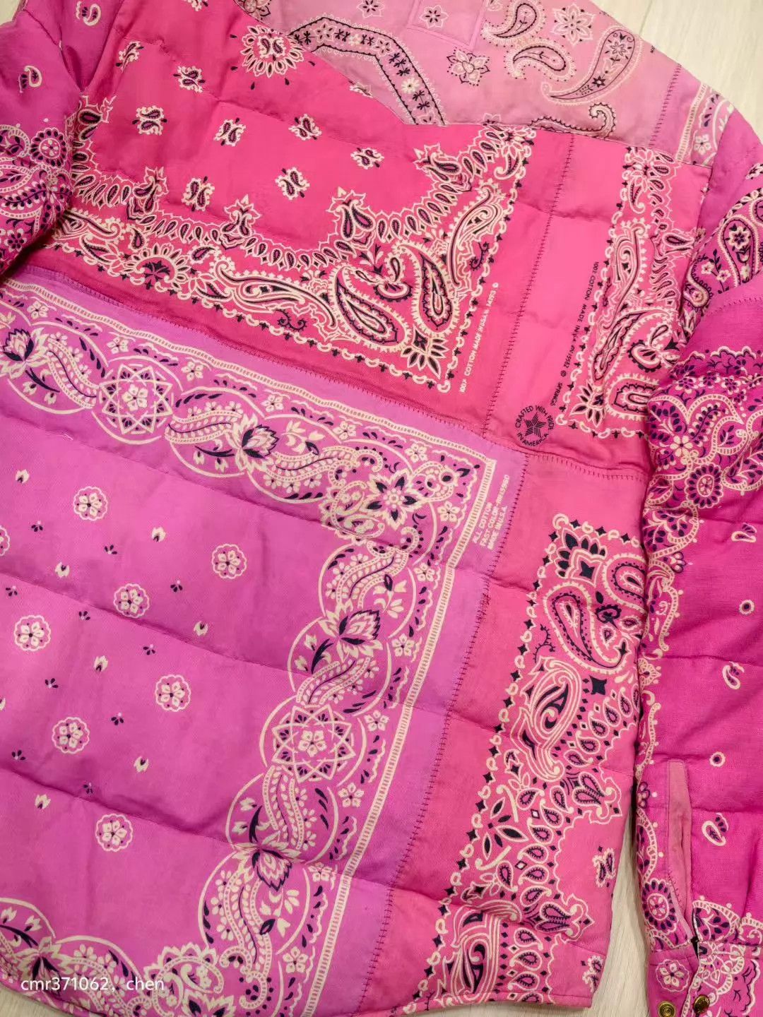 Visvim visvim 14 ICT Kerchief Down Jkt Pink 3 1-2 Kofu Rare Size US L / EU 52-54 / 3 - 6 Thumbnail