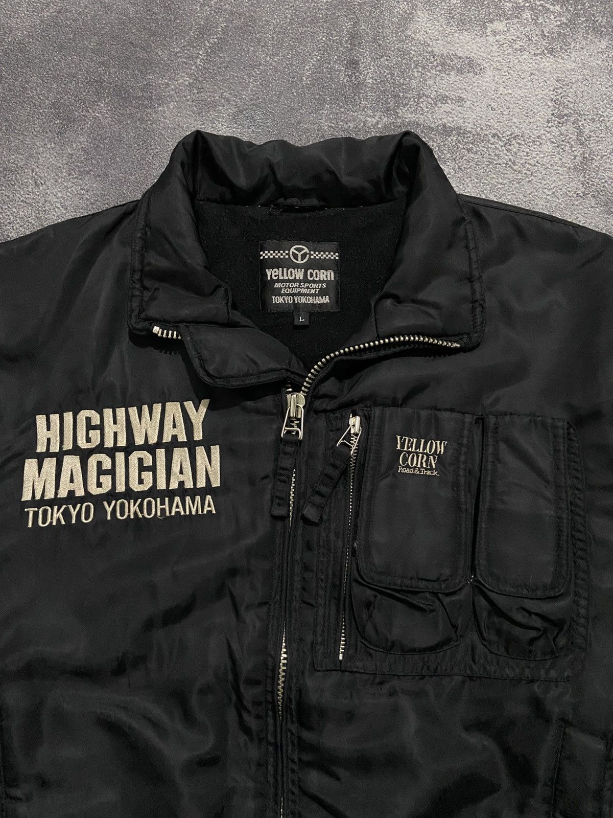 YELLOW CORN Yellow Corn Sledge Hammer Highway 3RD Motor Sport Jacket Size US L / EU 52-54 / 3 - 4 Thumbnail