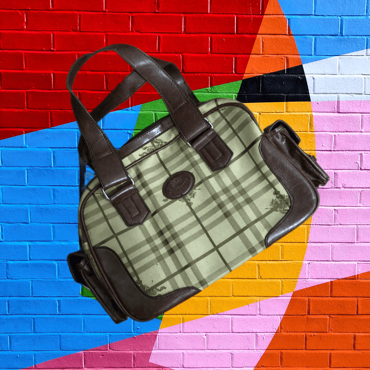 Burberry × Vintage Vintage Burberry Nova Check Bag Size ONE SIZE - 1 Thumbnail