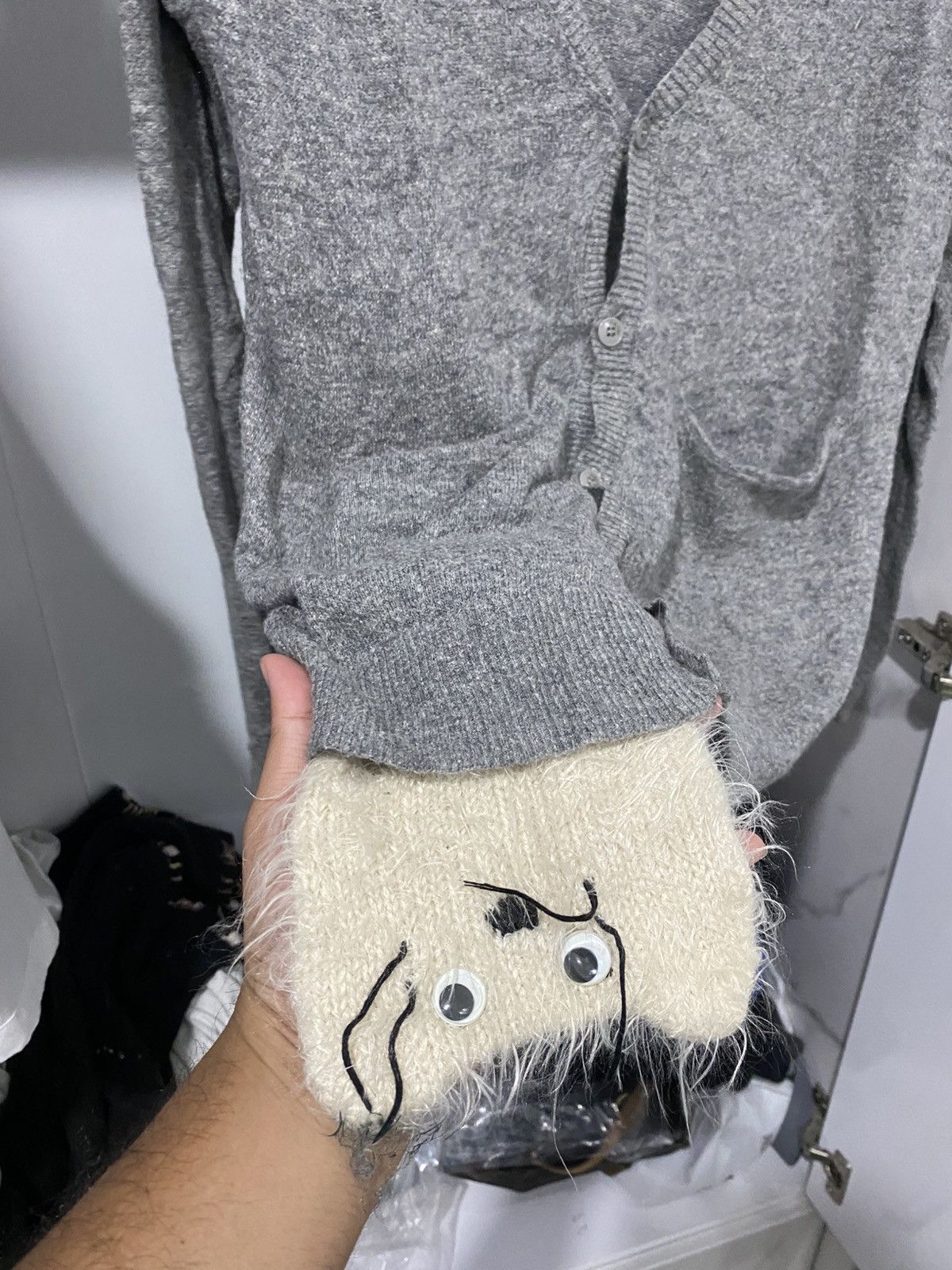 Issey Miyake 💸BINDINGOFFER💸Nenet Isseymiyake Cat Pocket Cardigan Size US M / EU 48-50 / 2 - 2 Thumbnail