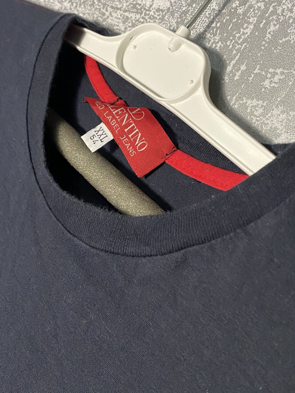 Valentino Vintage Valentino Red Label Jeans Logo T-shirt Kit Size US XXL / EU 58 / 5 - 3 Thumbnail