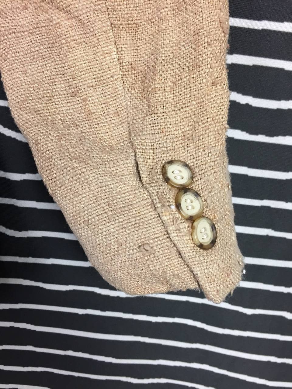 Ralph Lauren Vtg Ralph Lauren Tweed Textured 3-Button Blazer Women's XS/S Size S / US 4 / IT 40 - 15 Thumbnail