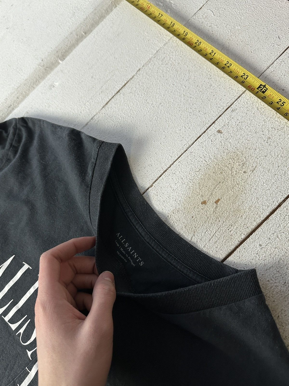 Allsaints 🚨ALLSAINTS BLACK T-SHIRT LUXURY OPIUM Y2K LUXURY Size US L / EU 52-54 / 3 - 7 Thumbnail