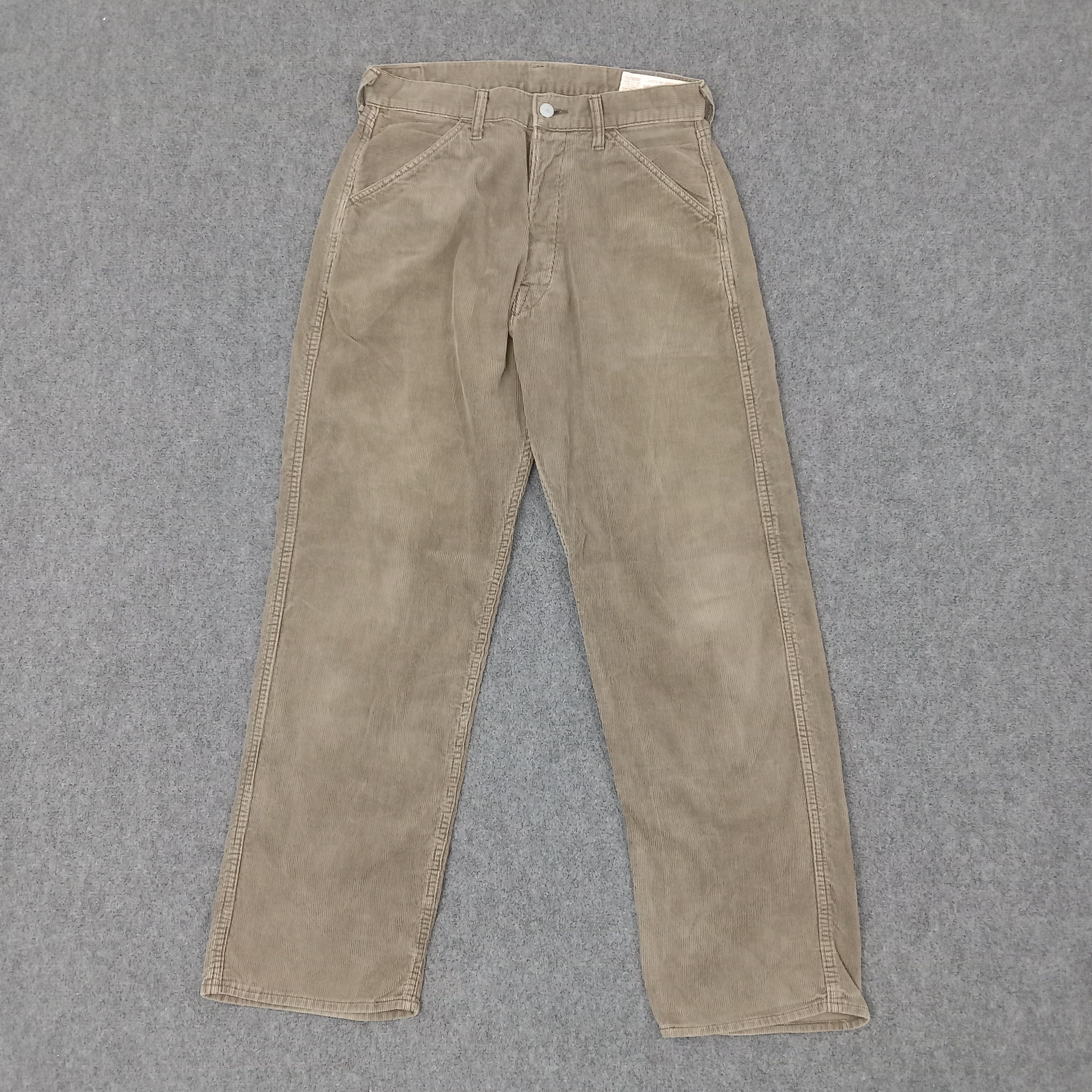 Evisu Japanese Brand Daicock Custom Corduroy Pants C217N1