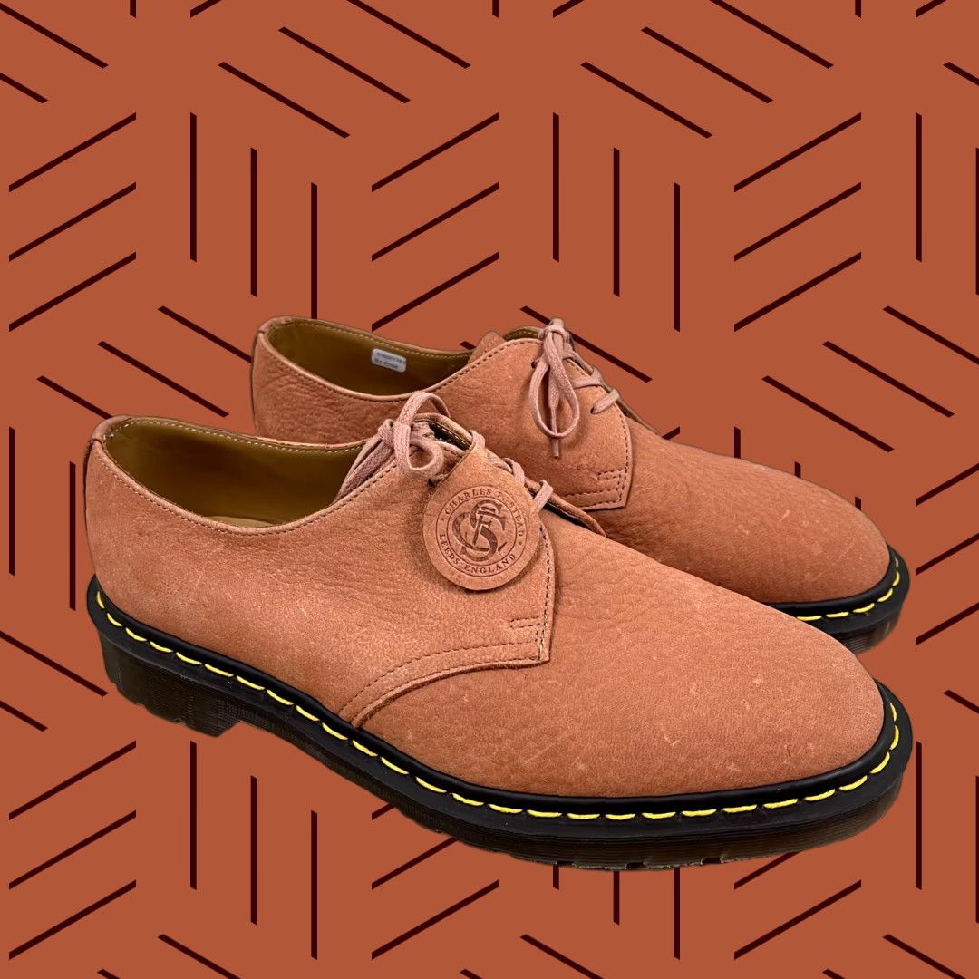 Dr. Martens Dr. Martens 1461 C.F. Stead Pink Buck Suede Oxfords Mens US 9 Made in England Size US 9 / EU 42 - 1 Thumbnail
