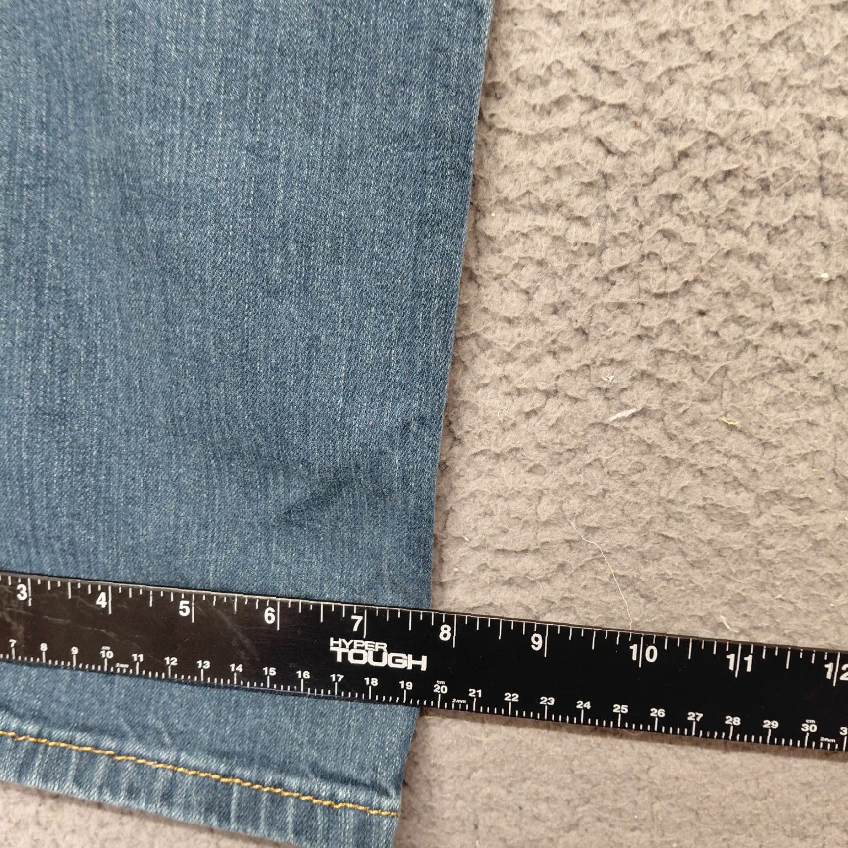 Levi's Levi's 514 Jeans Mens 36x30 Blue Medium Wash Denim Slim Straight Leg Preppy Casual USA 90s Mens Regular Jeans Size US 36 / EU 52 - 5 Thumbnail