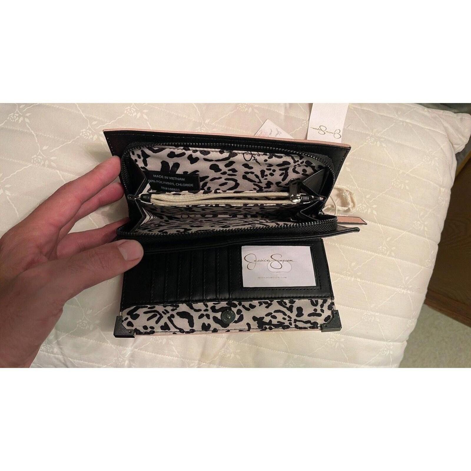 Designer Jessica Simpson Soft Pink Wallet Size ONE SIZE - 6 Thumbnail