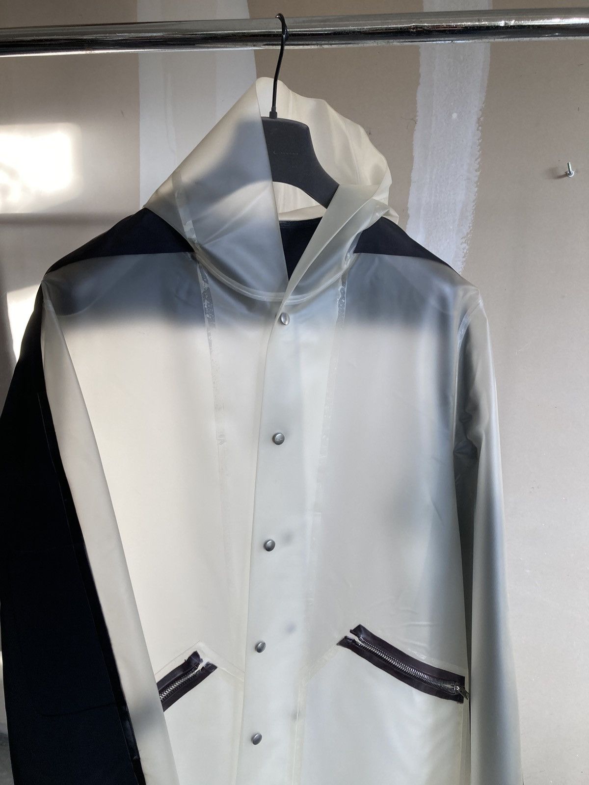 Rick Owens NEVER WORN / Rick Owens Transparent Raincoat Size US M / EU 48-50 / 2 - 3 Thumbnail