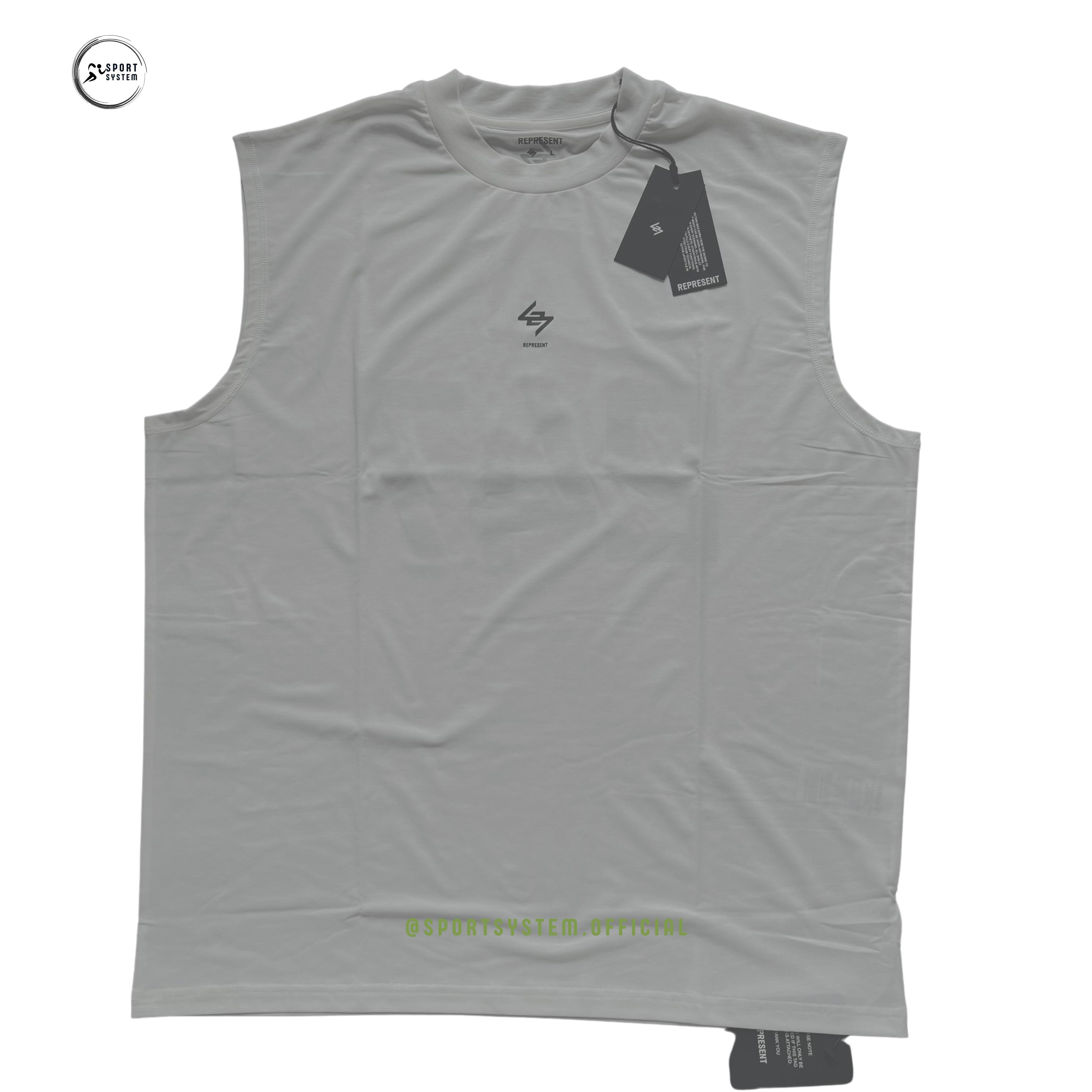 Represent Clo. Represent, 247 Oversized Tank in Flat White Size US L / EU 52-54 / 3 - 2 Thumbnail
