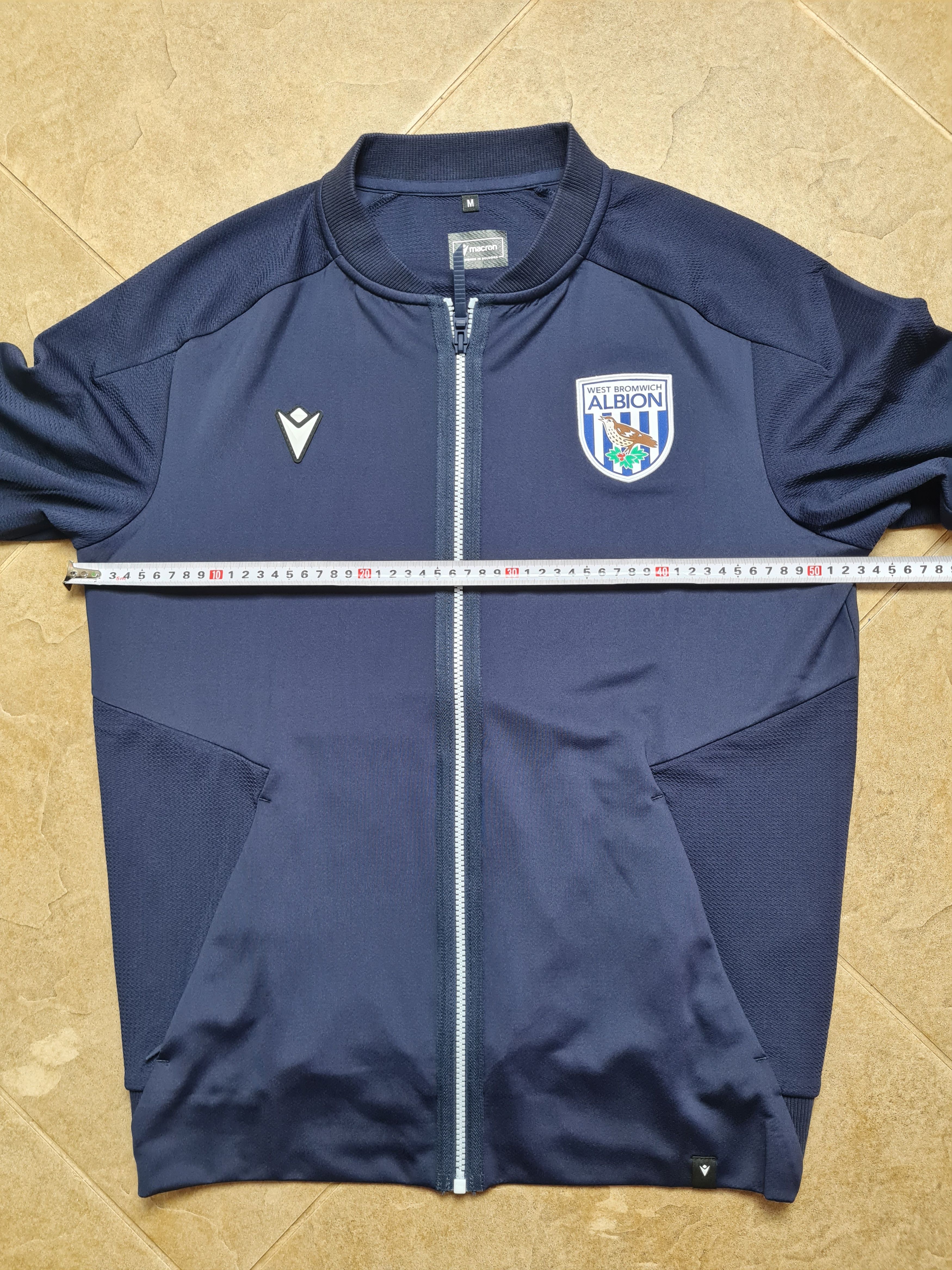 Macron Official West Brom WBA Macron Player Training Top Jacket Size US M / EU 48-50 / 2 - 7 Thumbnail