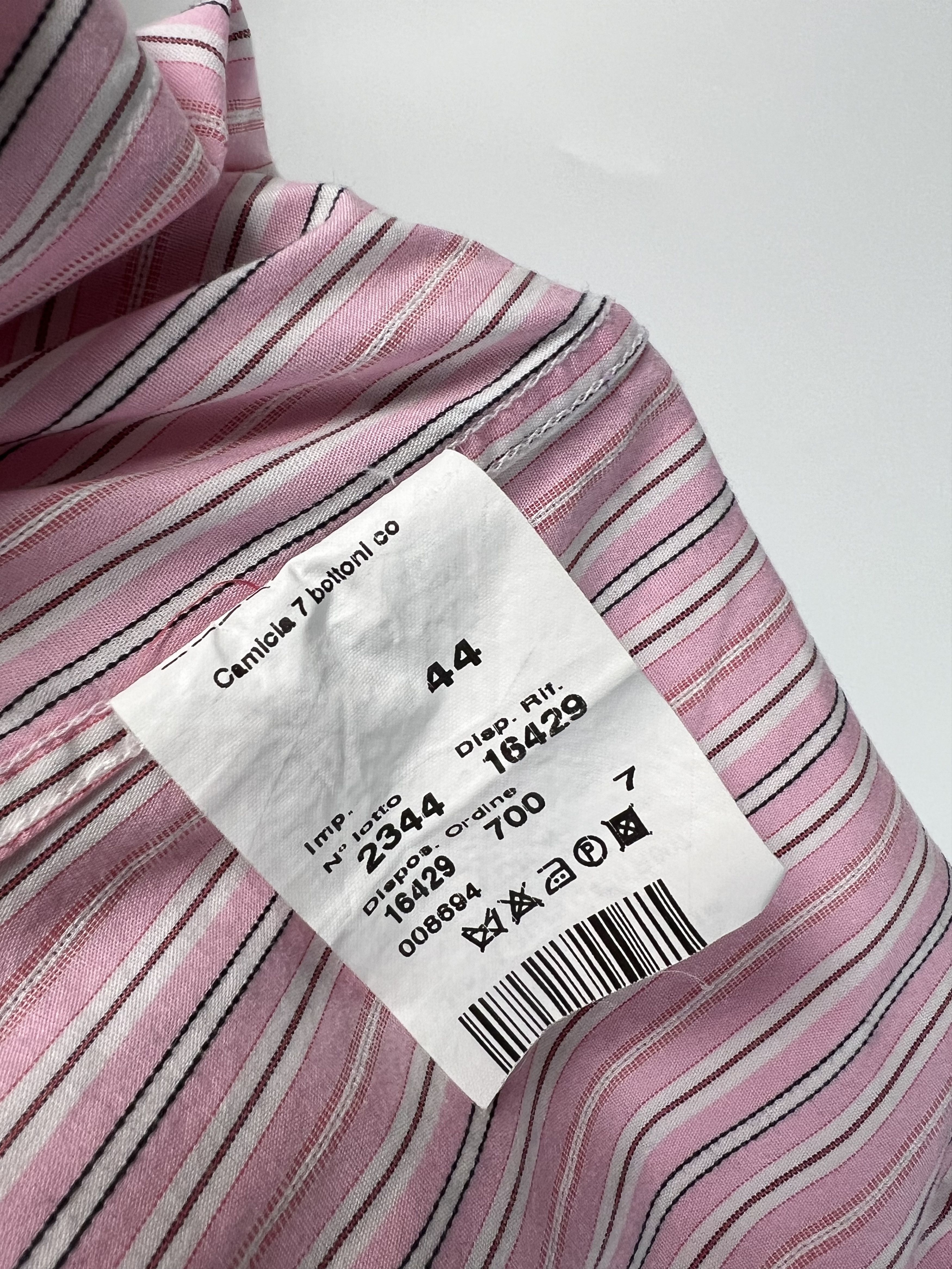 Thierry Mugler Thierry Mugler Striped Long Sleeve Button Up Shirt Size 44 Size US XL / EU 56 / 4 - 18 Thumbnail