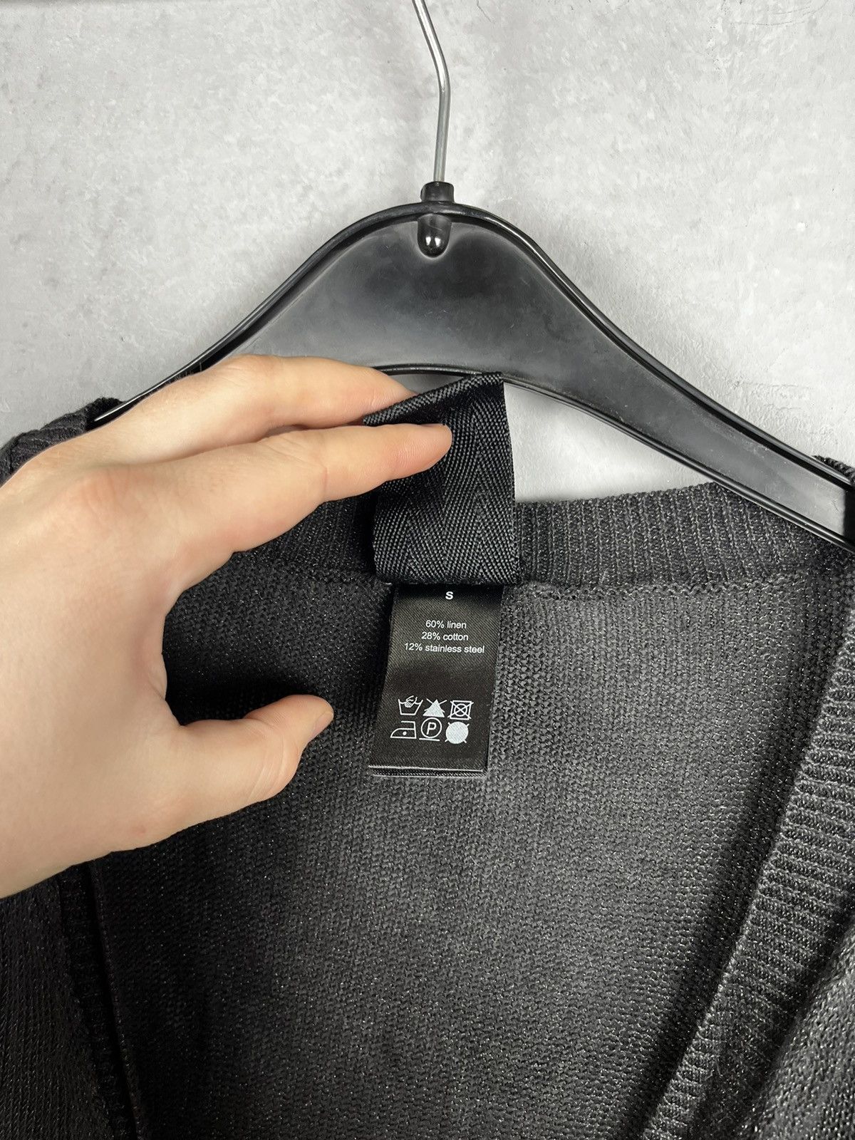 Other × Rundholz Rundholz Black Label Wool Cotton Oversized Asymmetrical Size S / US 4 / IT 40 - 4 Thumbnail