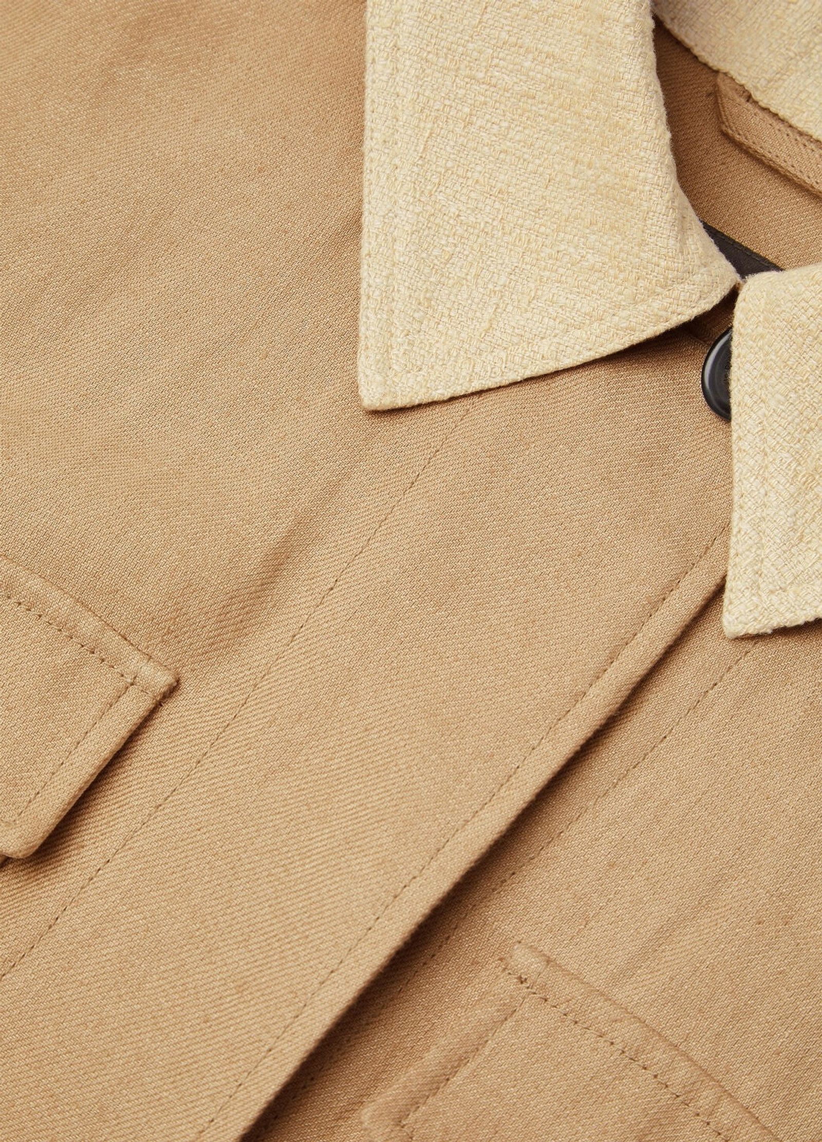 Loro Piana o1srvl11e0526 FAP0462 Dillon Jacket in Beige Size L / US 10 / IT 46 - 7 Thumbnail