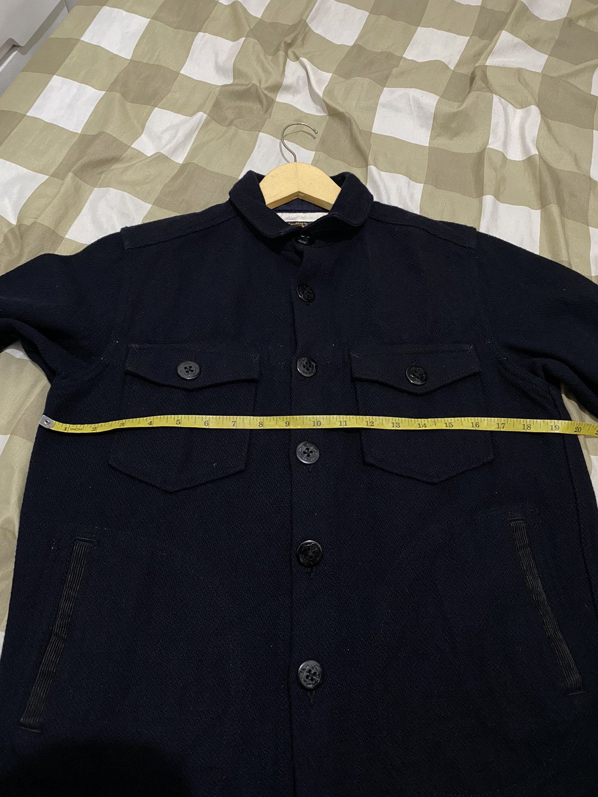 The Real McCoy's The Real Mccoy’s Usn wool button shirt Size US L / EU 52-54 / 3 - 14 Thumbnail