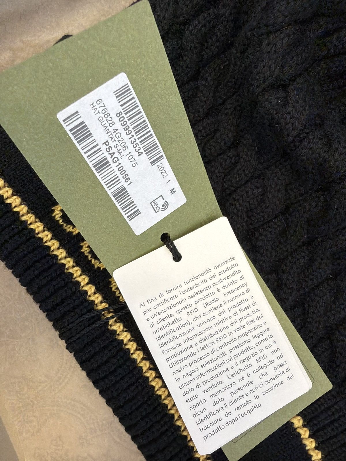 Gucci New Gucci Beanie Size ONE SIZE - 7 Thumbnail
