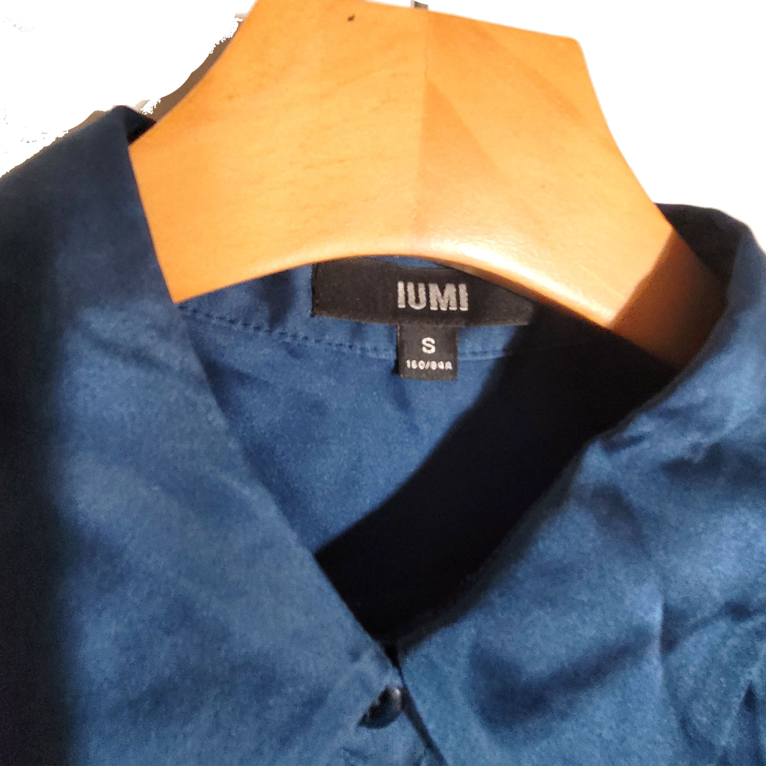 Other Women's Size S Satin 100% Silk Long Sleeve Shirt SAJ907 Size S / US 4 / IT 40 - 3 Thumbnail