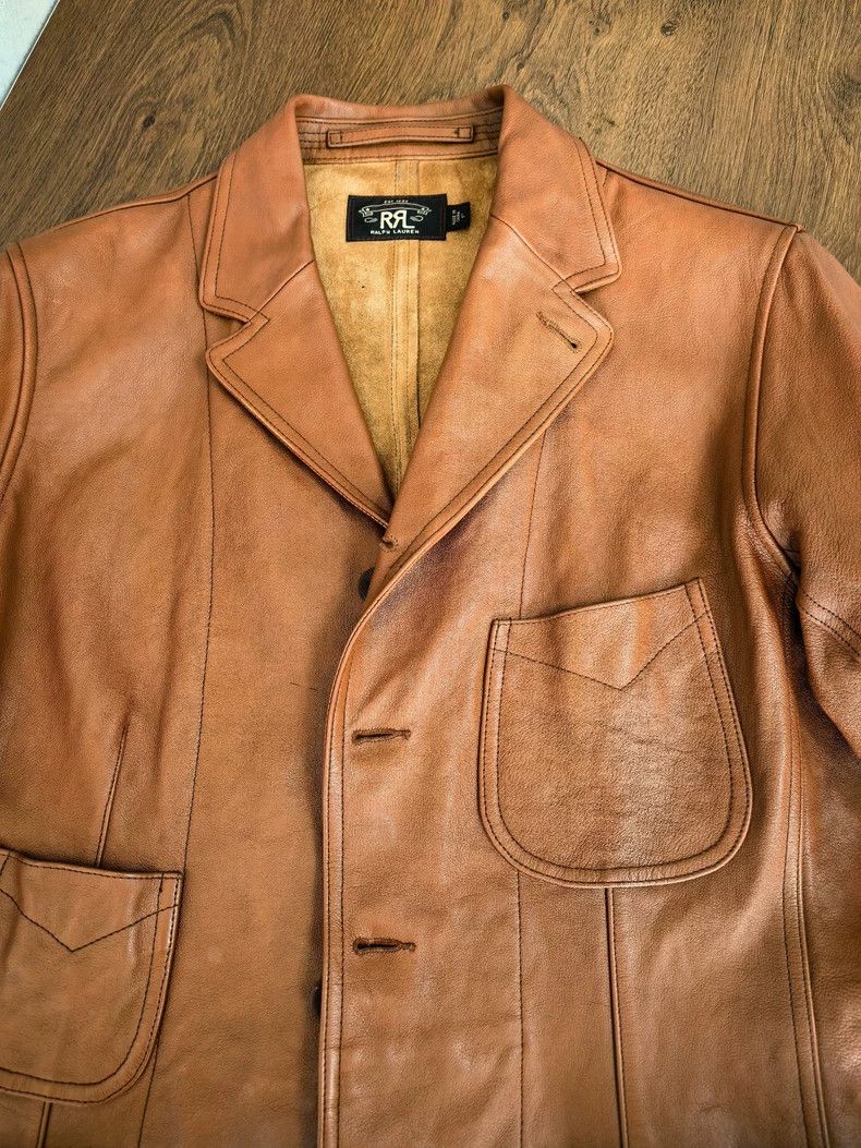 RRL Ralph Lauren RRL Ralph Lauren Kimura leather jacket Size US L / EU 52-54 / 3 - 2 Thumbnail