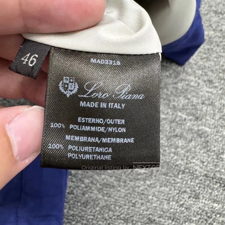 Loro Piana Loro Piana Blue Nylon Windbreaker Jacket. Size US M / EU 48-50 / 2 - 3 Thumbnail