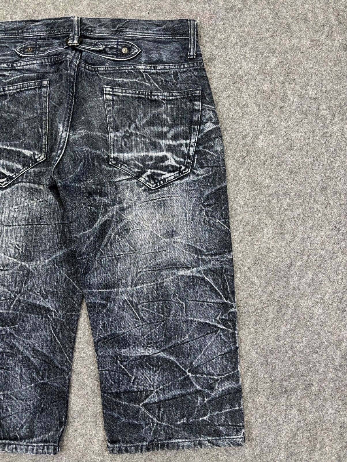 semanticdesign Semanticdesign Crazy Fades Short Denim F753 Size US 34 / EU 50 - 8 Thumbnail