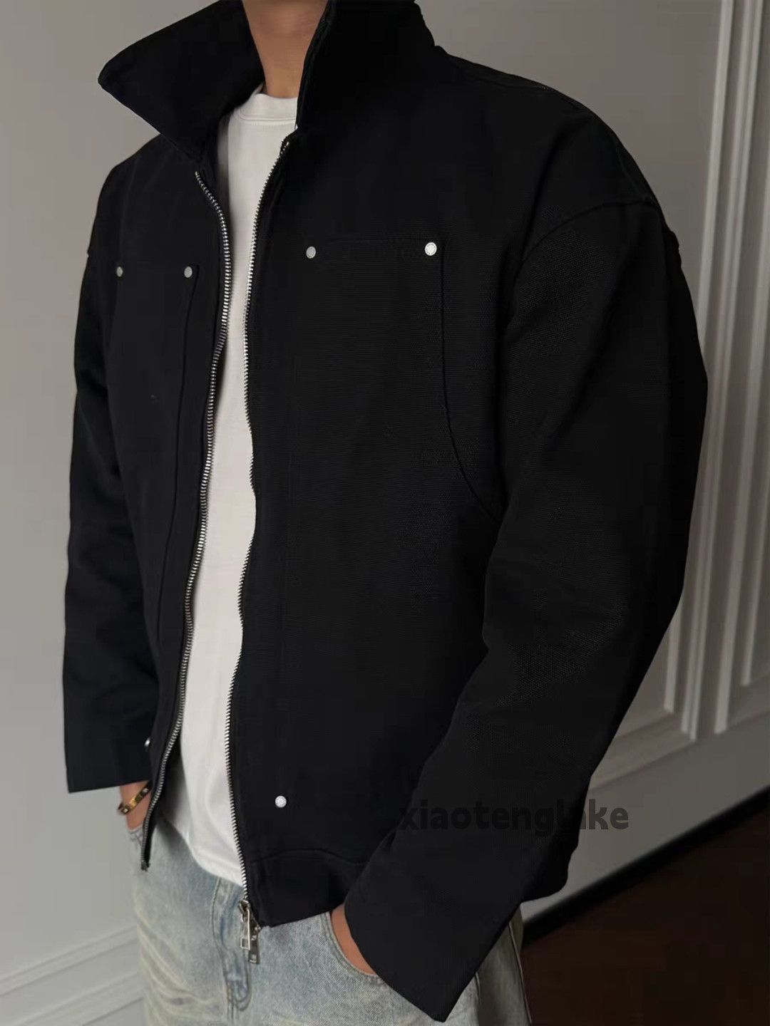 Vintage Unisex outdoor utility Festival cleanfit carpenter jacket Size US L / EU 52-54 / 3 - 2 Thumbnail