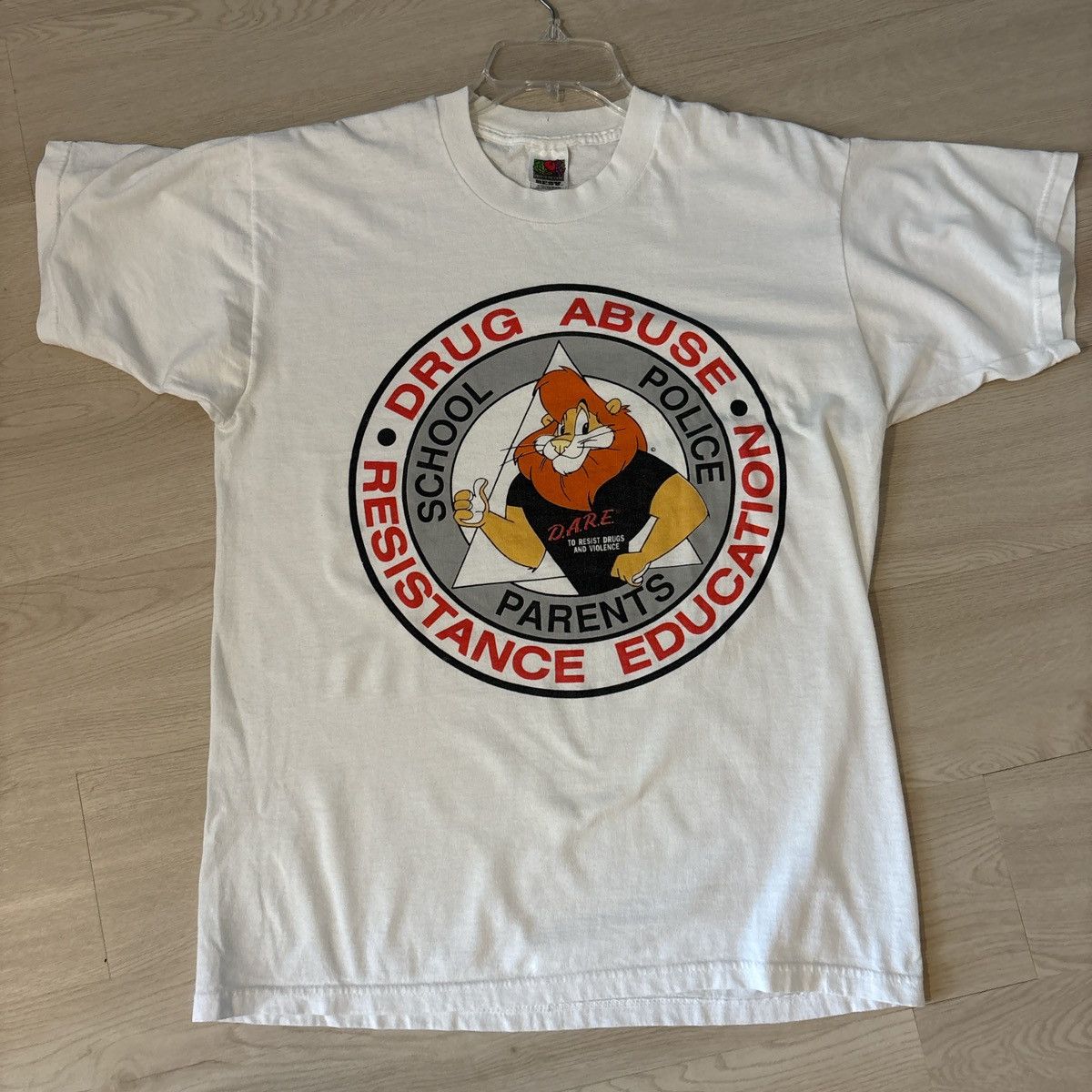 D.A.R.E Vintage D.A.R.E T-Shirt Size US XL / EU 56 / 4 - 1 Thumbnail