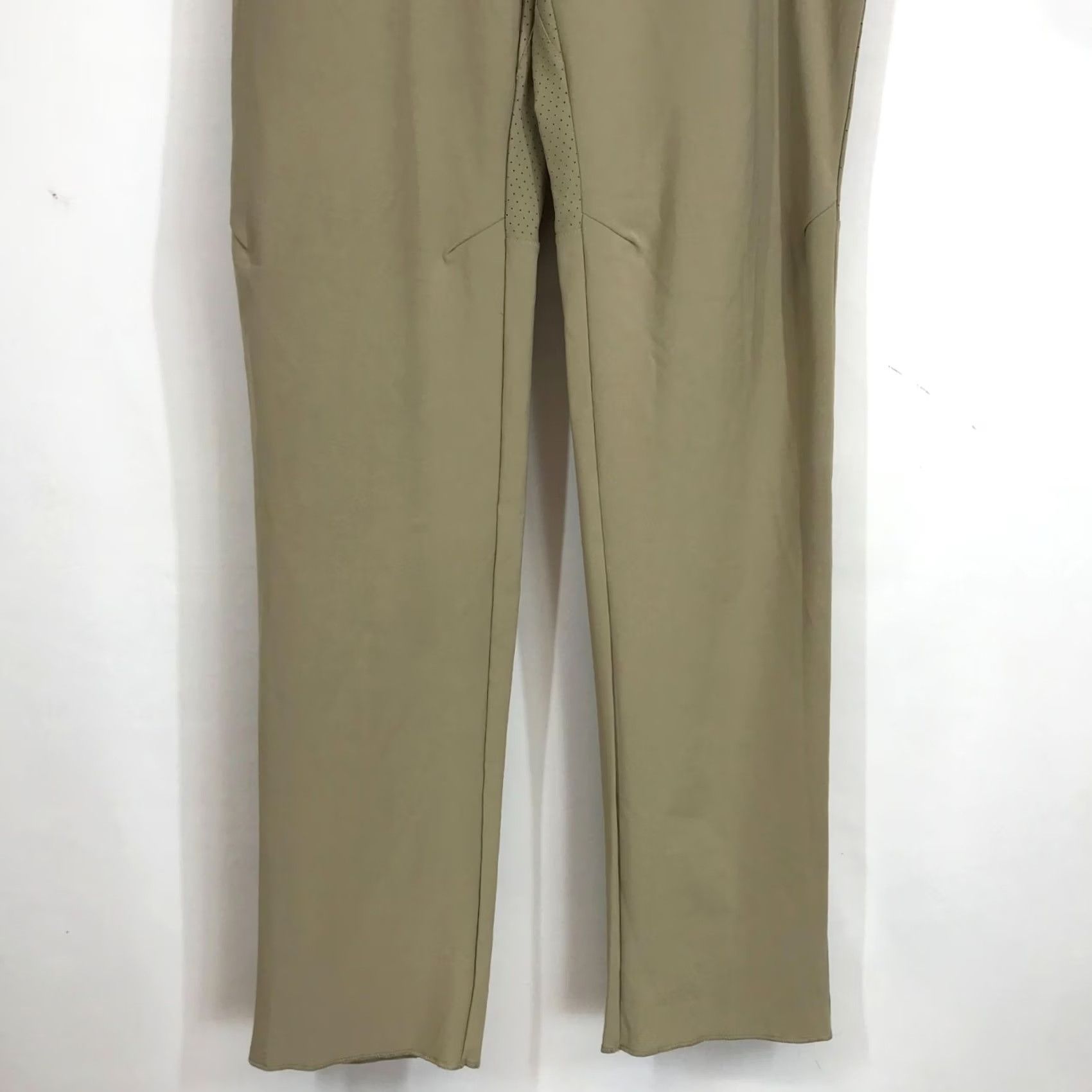 Nike Nike Men's Medium Beige Elastic Button Waist Stretch On Field Pants Size US 31 - 3 Thumbnail
