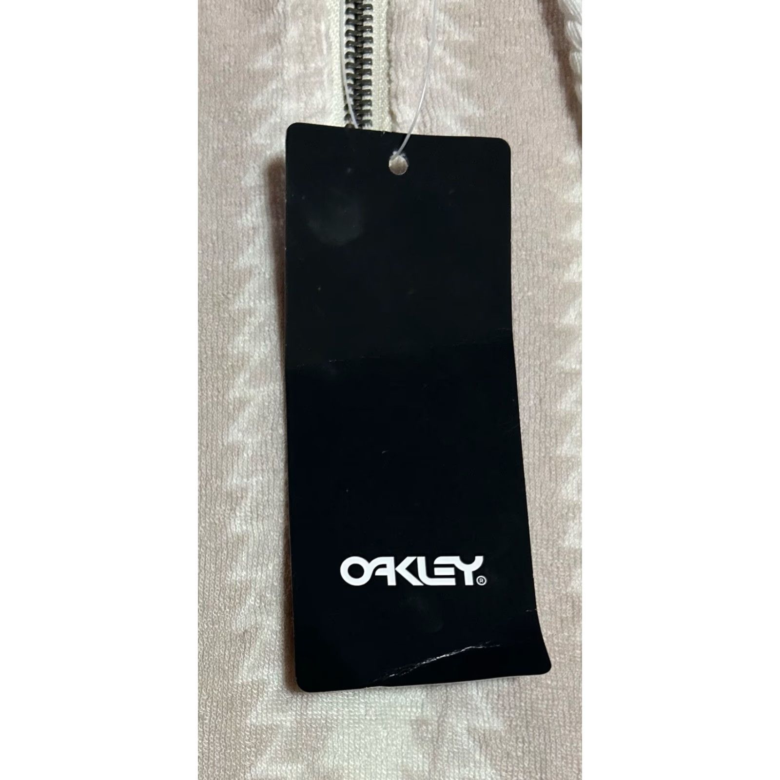 Oakley Oakley Women Hoodie 1/4 Zip Zig-Zag White XL Pullover Sweater Activewear Size XL / US 12-14 / IT 48-50 - 6 Thumbnail