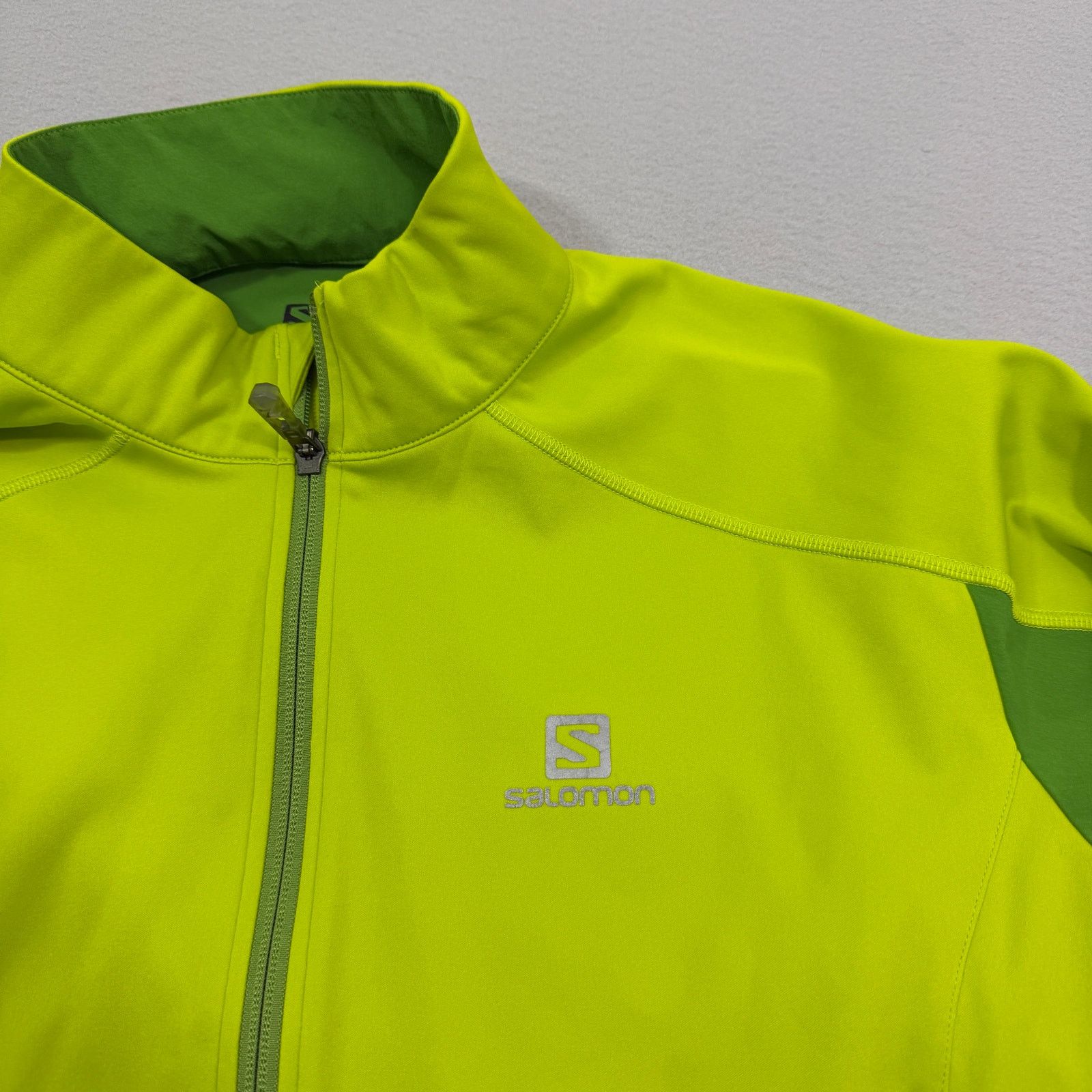 Salomon Salomon Lightweight Jacket Men's Medium Green Full Zip 2013 Size US M / EU 48-50 / 2 - 3 Thumbnail