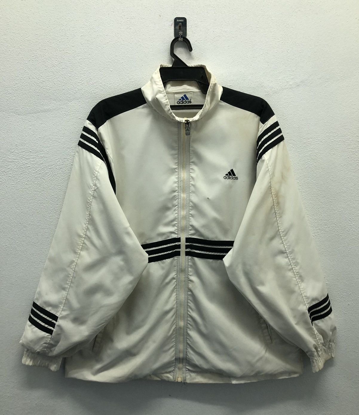 Adidas Vintage Adidas Made In Japan Windbreaker Track Jacket Size US XL / EU 56 / 4 - 1 Thumbnail
